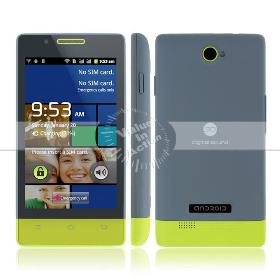 Celular Android smartphone Oryginalnych CUBOT C9 4,0 " Multi-Touch Unlocked Dual SIM podwójnym kamery Android 4.0 mtk6515 wifi
