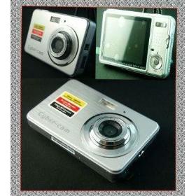 NEW 2.7" digital camera digital zoom 4X ANTI SHAKE Black,Silver,Red Free shipping