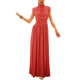 ingyenes szállítás 2013 visszafogott luxus gyönyörű romantikus stand-up gallér jumpsuit esti újdonság ruha molett WQL073