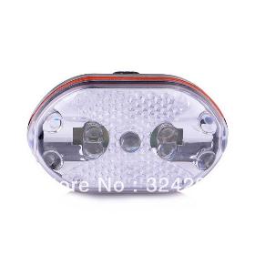 9 LED 7-mode Colorful Bicycle Rear Tail Light-Black