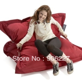 The original !! Buggle Up Outdoor red Beanbag, buckles bean bag chair - free shipping