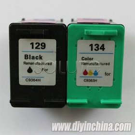 For 129/ C9364H For HP Compatible Inkjet Cartridges for 134/C9363H DJ 6940/5943/5940/6943/6983 Printer