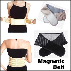 Health Care Magnetic Slimming Lower Back Support Waist Lumbar Brace Belt Strap Backache Pain Relief Free Shipping