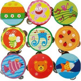 New Hot Wooden Maraca Wood Rattles Kid Musical Party Favor Child Shaker Toy BIGGER