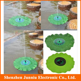 New 8V 1.4W Portable Solar Power Decorative Fountain Pond Pool Brushless Water Pump Free Shipping