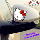 Cute car Sticker for Rearview Mirror decoration accessories or anywhere of car body for Hello N-144