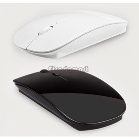 2.4GHz Wireless optical mouse Cordless Scroll Computer PC gaming mouse with USB Dongle 10m range 2 colors #11 SV001847