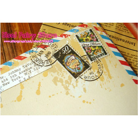 Retro Style Post design Letter paper Writing Paper 120pcs(15sets))/lot Free shipping