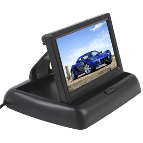 [Sale] 4.3 Inch TFT-LCD 960 x 240 Car Rearview Reverse Car Monitor For Parking with 2- Video Input, Free Shipping