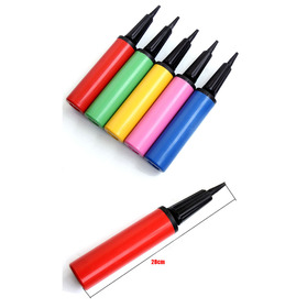 Free shipping Festival Decoration Hand push balloon pump manually inflatable tube 28cm high quality HT438