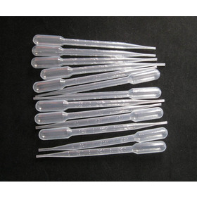 Free Shipping 100 x 3ML Disposable Plastic Pasteur Pipettes Graduated PE Transfer Dropper, 0.2ml,0.5ml,1ml,2ml,5ml available