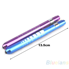 Mini Medical Surgical Doctor Nurse Emergency Reusable Pocket Pen Light Penlight Flashlight for working camping Items 1N8I