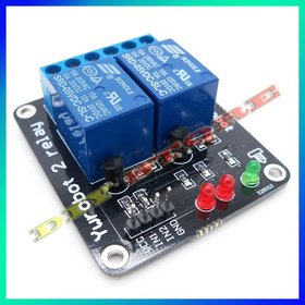 2- DC 5V Relay extension board for MCU AVR 51 PIC DSP ARM MSP430 -10000062