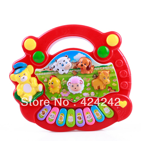 New Useful Kid Musical Educational Animal Farm Piano Music Toy Developmental #32850