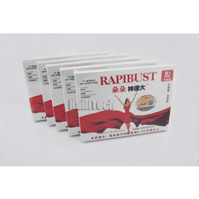 5 sets = 20pcs RAPIBUST Breast Chest Big Enhancer Augmentation Erect Health Bust UP Breast Enlarger Tapes Beauty Free Shipping