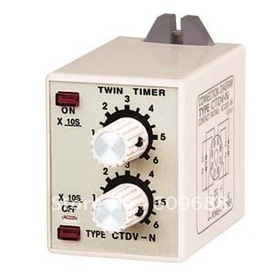 CTDV-N Twin Time Relay,Timer Relay,Free Shipping