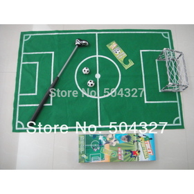 Free Shipping 1Set Toilet Football Toilet Soccer Football Game Sport Toys Set with Mini balls & Floor Mat