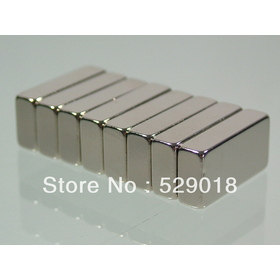 free shipping 8pcs/lot N52 20mm*10mm*5mm block earth Neodymium Permanent Strong Magnets Craft