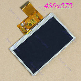 J34 Ingyenes házhozszállítás 1PC 4,3 "TFT LCD kijelző modul SSD1963 + érintőpanel képernyő Új