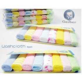 Darmowa wysyłka 16PCS/LOT USA Marka Dziecko Wash Cloth 9 " x9 " Infant Ręcznik Bawełniany Chusteczka Dzieci Dzieci Twarz Ubranie 8pcs/pack Bib