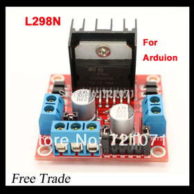 2pcs/lot L298N Motor Drive New Dual H Bridge DC Stepper Motor Drive Controller Board Module L298N for Arduino 0450