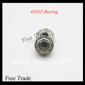 20pcs/lot 623ZZ bearing 623-ZZ 3x10x4 Miniature deep groove ball bearing 623 2Z ZZ bearing 623Z Free Shipping