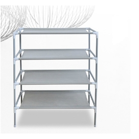 stainless steel Simple combination of magic four-layer shoe rack Home Furniture