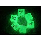 sexy sex dice light in the dark game gambling toys funny humour craps for couples lovers whcn