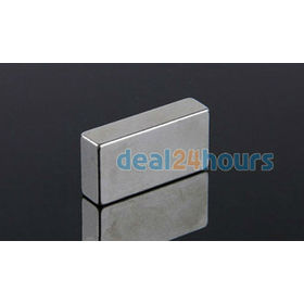 1PC Big N35 Super strong Block Cuboid Magnets Earth Neodymium 40mm x 20mm x 10mm Magnet Free Shipping
