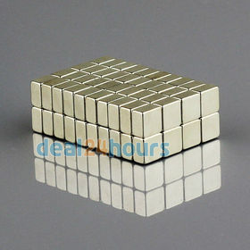 20 x Super Strong Block Cuboid Magnets Earth Neodymium 5mm x 5mm x 3mm N35 Free Shipping