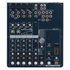 Free shipping by DHL MG82CX 8 build in digital vocal echo reverb effect 3 band EQ professional audio mixer