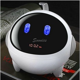 High Quality Robot LED Bluetooth Wireless Speaker FM Radio USB/ MP3 Player AUX Support Free Shipping & Drop Shipping