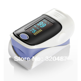 OLED Fingertip Pulse Oximeter alarm Spo2 Blood Monitor 4 directions & 6 modes! 5 color avaliable blue grey pink green