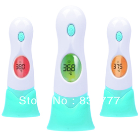 Hot ! Infrared /Adult LCD Digital 4-in-1 IR Forehead Ear Thermometer Multi-Function Drop Shipping 820 B002