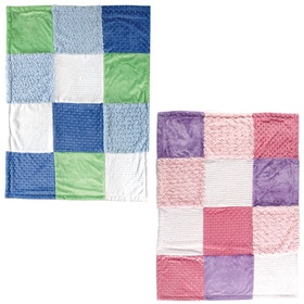 USA Hudson Multi-Fabric 12-Panel newborn blankets