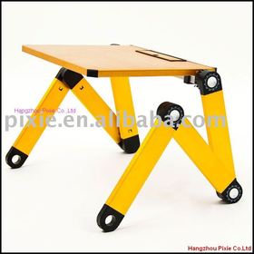  The universal heat bracket of special aluminum alloy notebook bed folding computer desk folding drawing board stand 