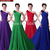 Grace Karin Chiffon Red/Blue/Green/ Long One Shoulder Pleated Evening Dress Formal Gown Prom Bandage Dress 2014 3467