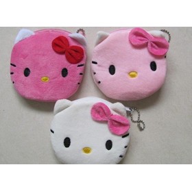 10PCS Kawaii Plush Coin Purses & Wallet Pouch Case BAG ; Pendant Bags Pouch Case Holder BAG Mini Handbag Pouch