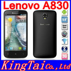 free gifts Supports Russian lenovo a830 Black White phone Quad-Core WCDMA 8.0MP 1GB / ROM 4GB 5 inch IPS 3G free shipping