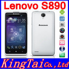 5 inch Lenovo S890 Android Phones MTK6577 Dual Core 1GB 4GB ROM Dual Camera WCDMA WIFI Bluetooth GPS