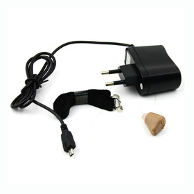 2pcs/lot aide auditive amplificateur de voix K -88 rechargeable sonore réglable Mini Hearing Aid