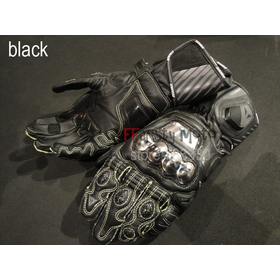 Hot sale motorcycle Leather gloves GUA. FULL METAL RS titanium fiber racing gloves size M L XL three colors