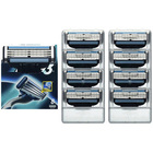 High Quality 8pcs/lot wholesale Shaving Blades to Men Razor Shaver Razor Blade Standard for Men's face care razor RU&Eu US