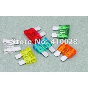 Free shipping 180pcs/lot mix order 5A 7.5A 10A 15A 20A 25A 30A 35A 40A car/auto blade fuse