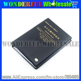 Electronic Components Sample Book (Empty) for 0402,0603,0805,1206...SMD capacitor resisitor