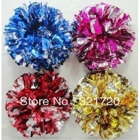 Free Shipping ( 10 pieces/lot) Cheering pom pom Cheerleading products Color can choose