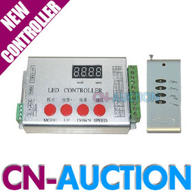 FS! DMX512 RGB Remote Controller, SD Card LED Controller for Dream color led strip 6803 9813 1809 2811 0902 led light (CN-RLC38)