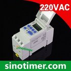 Microcomputer Electronic Programmable Digital TIMER SWITCH Relay Control 220V 16A Din Rail Mount
