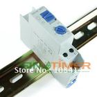 Free shipping Din rail Staircase Lighting Timer Switch 220VAC 10PCS/Lot