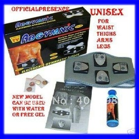 Whoesale EXERCISE AB-GYMNIC AB-TONE QUAD MUSCLE BELT ABSONIC FOR A SLENDER TUMMY Free Shipping HH0275
